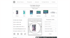 Desktop Screenshot of fullappleservice.com